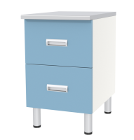 Стол однотумбовый с 2 ящиками МЕГИ ForLab СЛ-01-105 (СЛ-01-МСК)